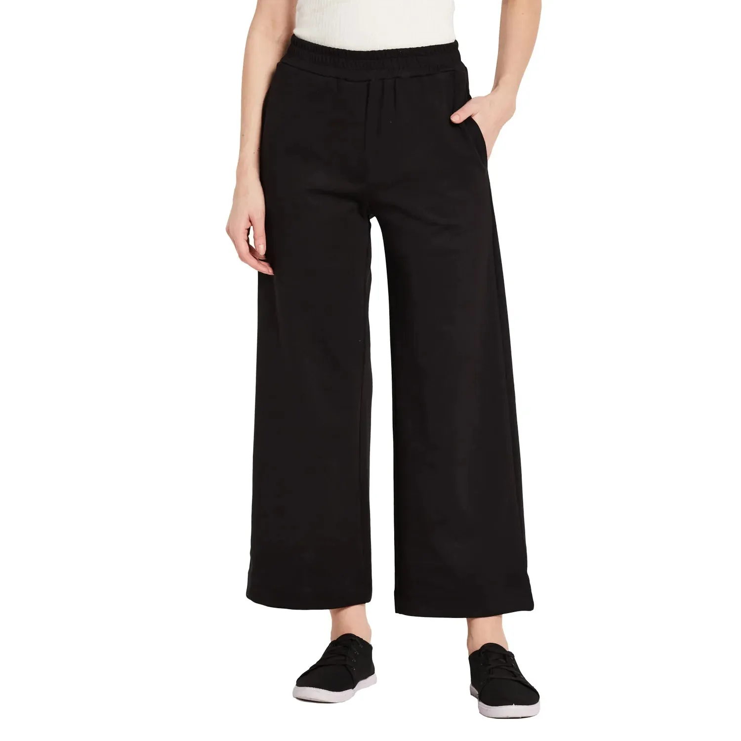 INGRID HALF SLEEVE TEE WITH FREE IN YOU PULL ON TROUSER