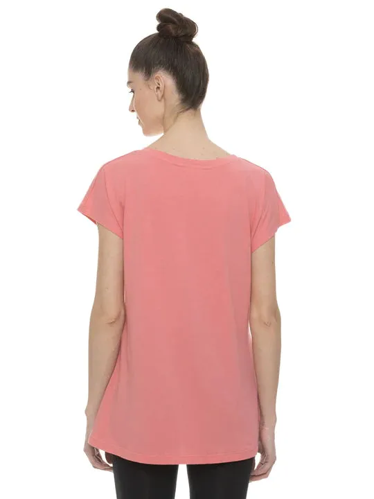 INGRID HALF SLEEVE TEE WITH FREE IN YOU PULL ON TROUSER