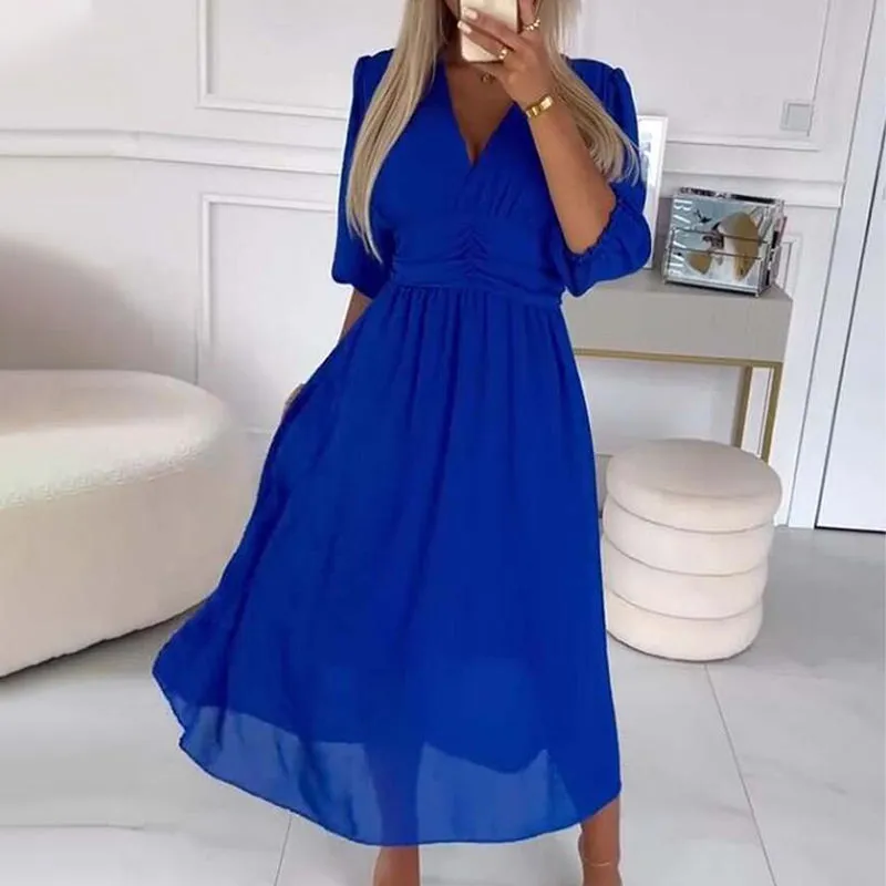 Inés® | Light chiffon summer dress