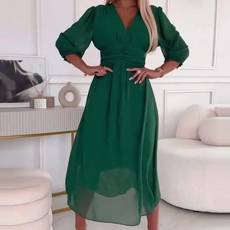 Inés® | Light chiffon summer dress