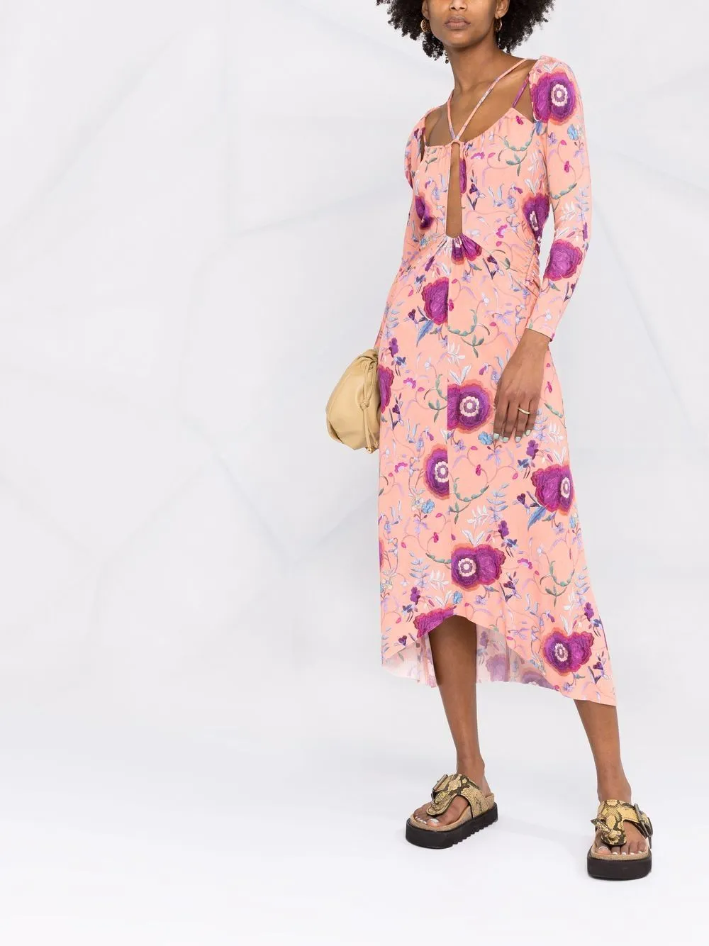 Jadessi midi dress