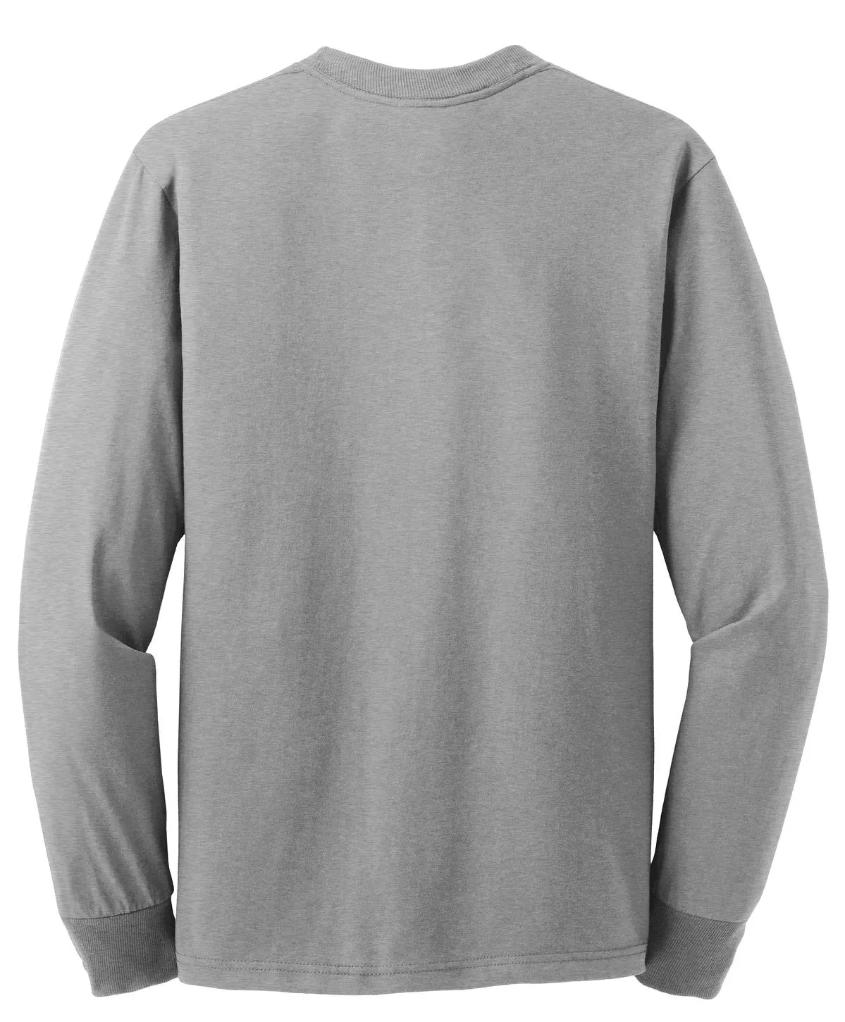Jerzees Dri-Power 50/50 Cotton/Poly Long Sleeve T-Shirt.  29LS Ash