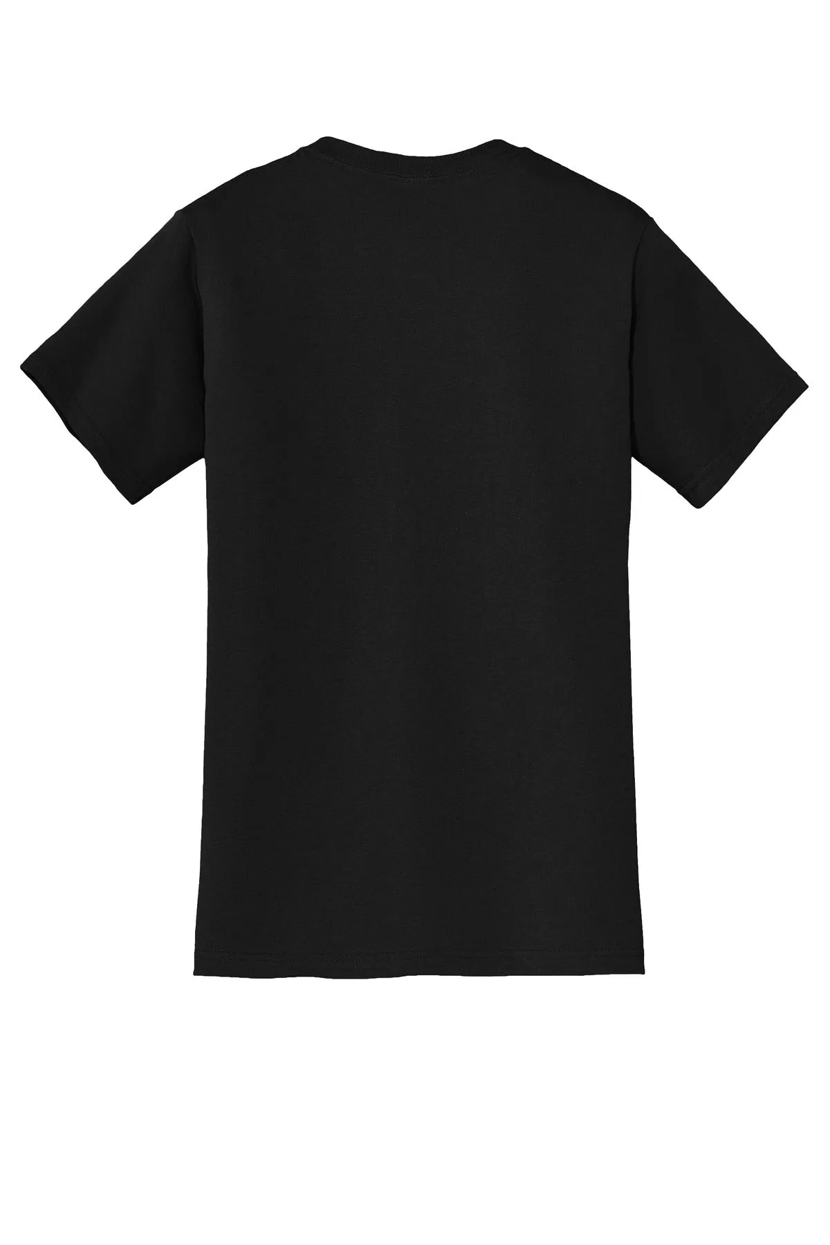 Jerzees  Dri-Power 50/50 Cotton/Poly Pocket T-Shirt.  29MP Black