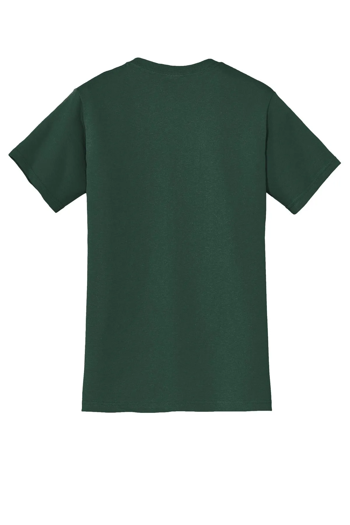 Jerzees  Dri-Power 50/50 Cotton/Poly Pocket T-Shirt.  29MP Forest Green
