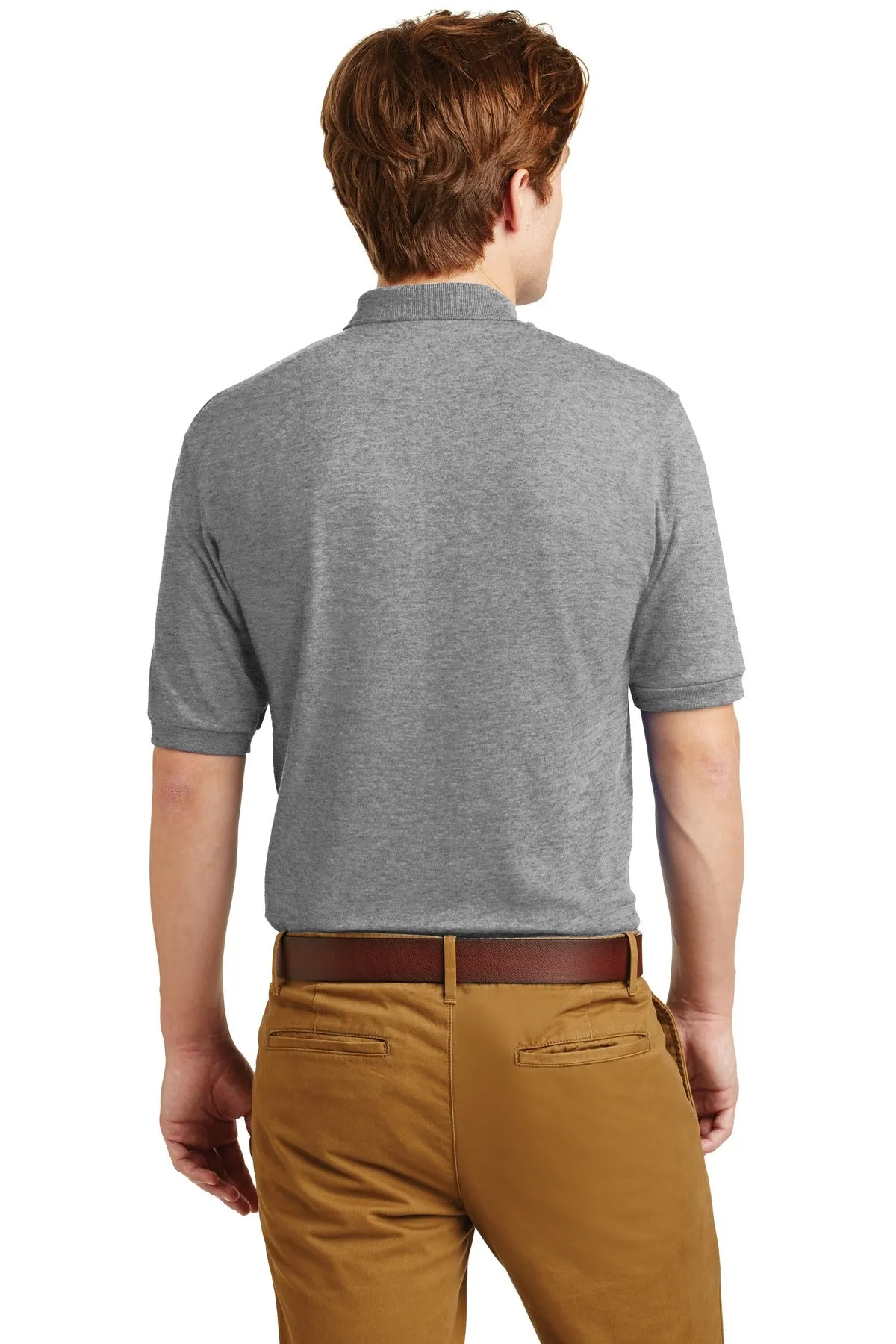 Jerzees Dri-Power Sport Shirt. 437M Oxford