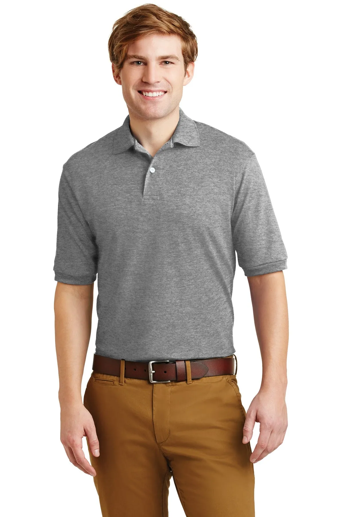 Jerzees Dri-Power Sport Shirt. 437M Oxford