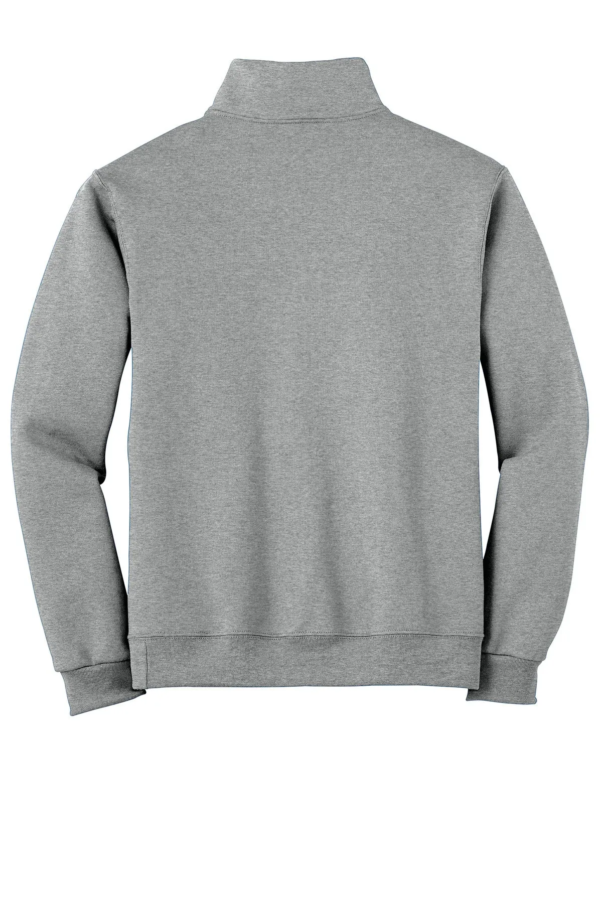 Jerzees NuBlend 1/4-Zip Cadet Collar Sweatshirt. 995M Oxford