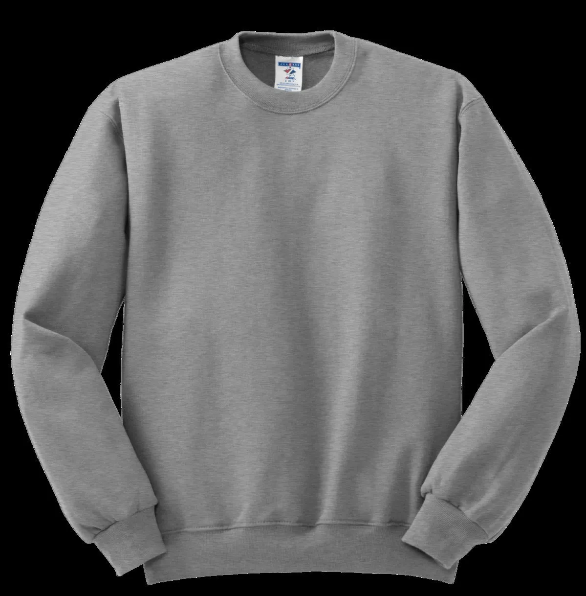 Jerzees NuBlend Crewneck Sweatshirt.  562M Oxford
