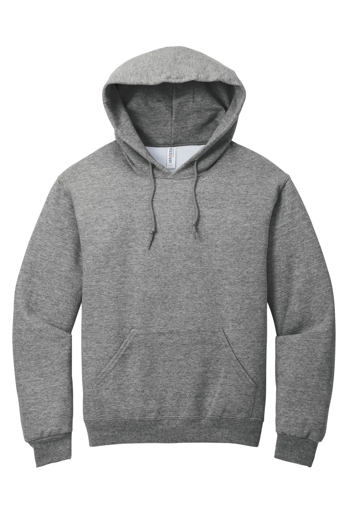 Jerzees NuBlend Pullover Hooded Sweatshirt.  996M Oxford