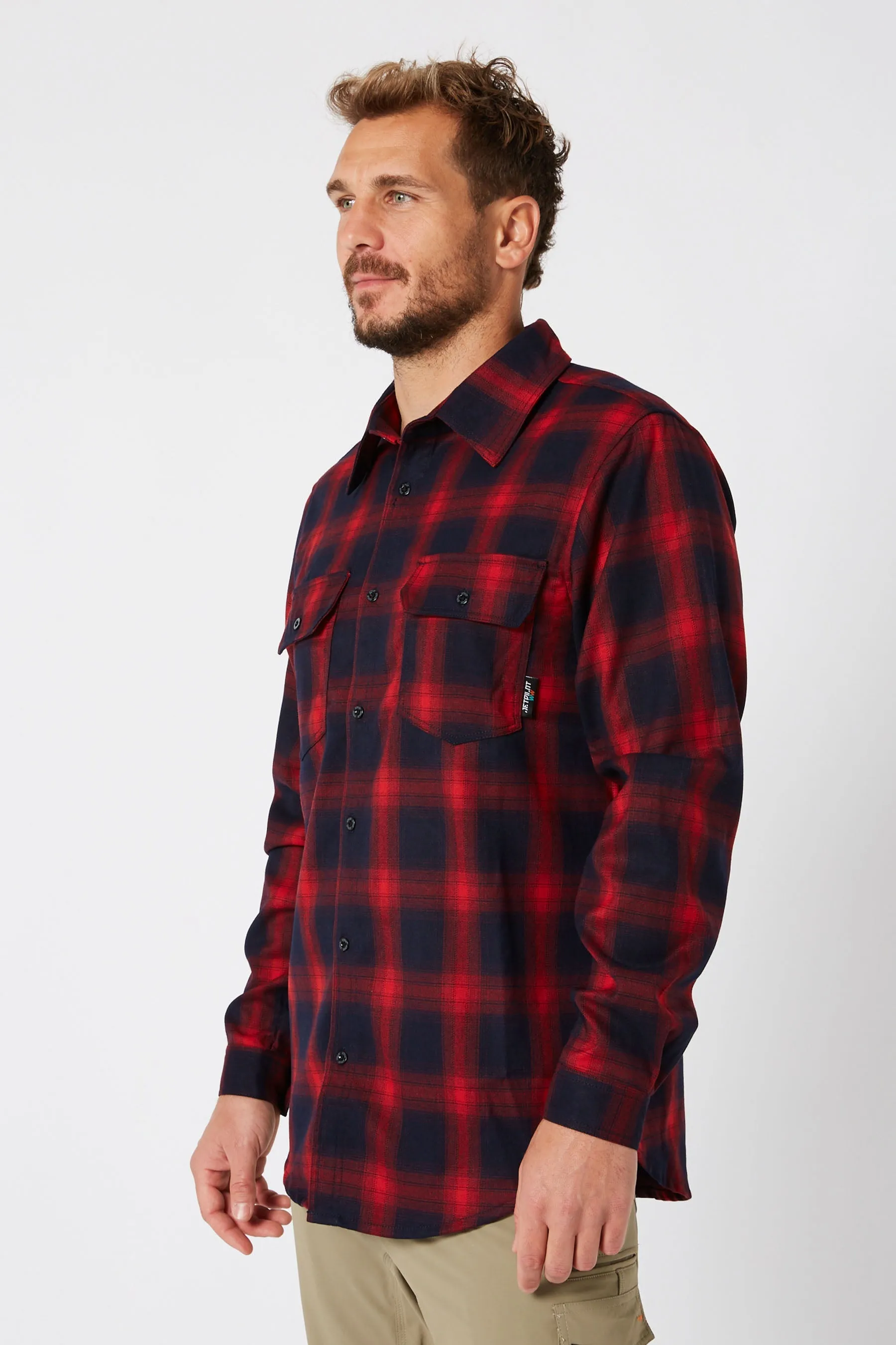 Jet Pilot JPW50 Mens Flannel Shirt