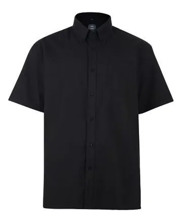 KAM Mens King Size Oxford Weave Short Sleeved Shirt (663)