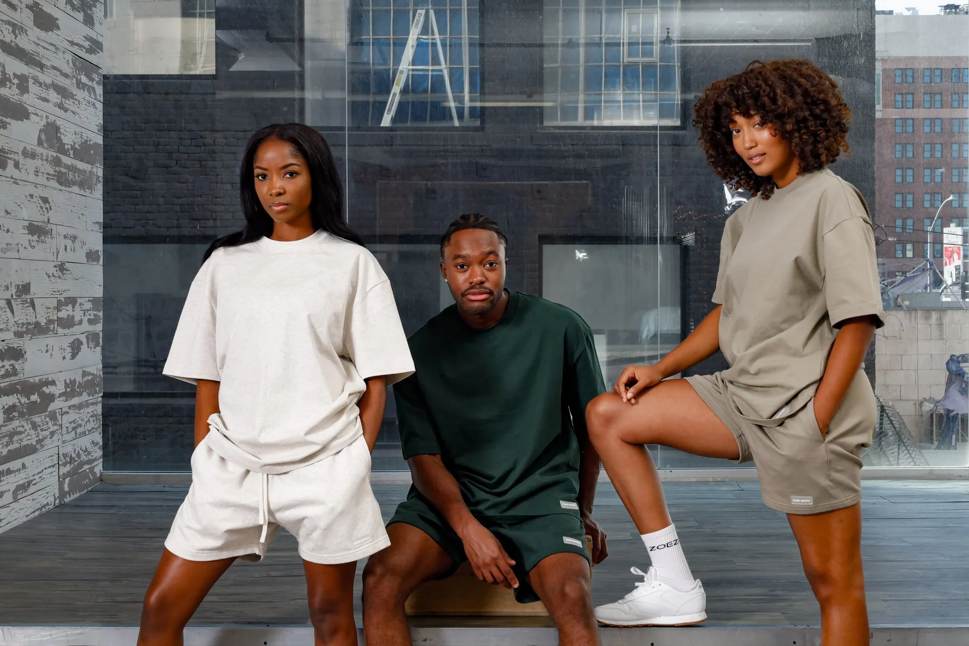Kamili Oversized Unisex Shorts