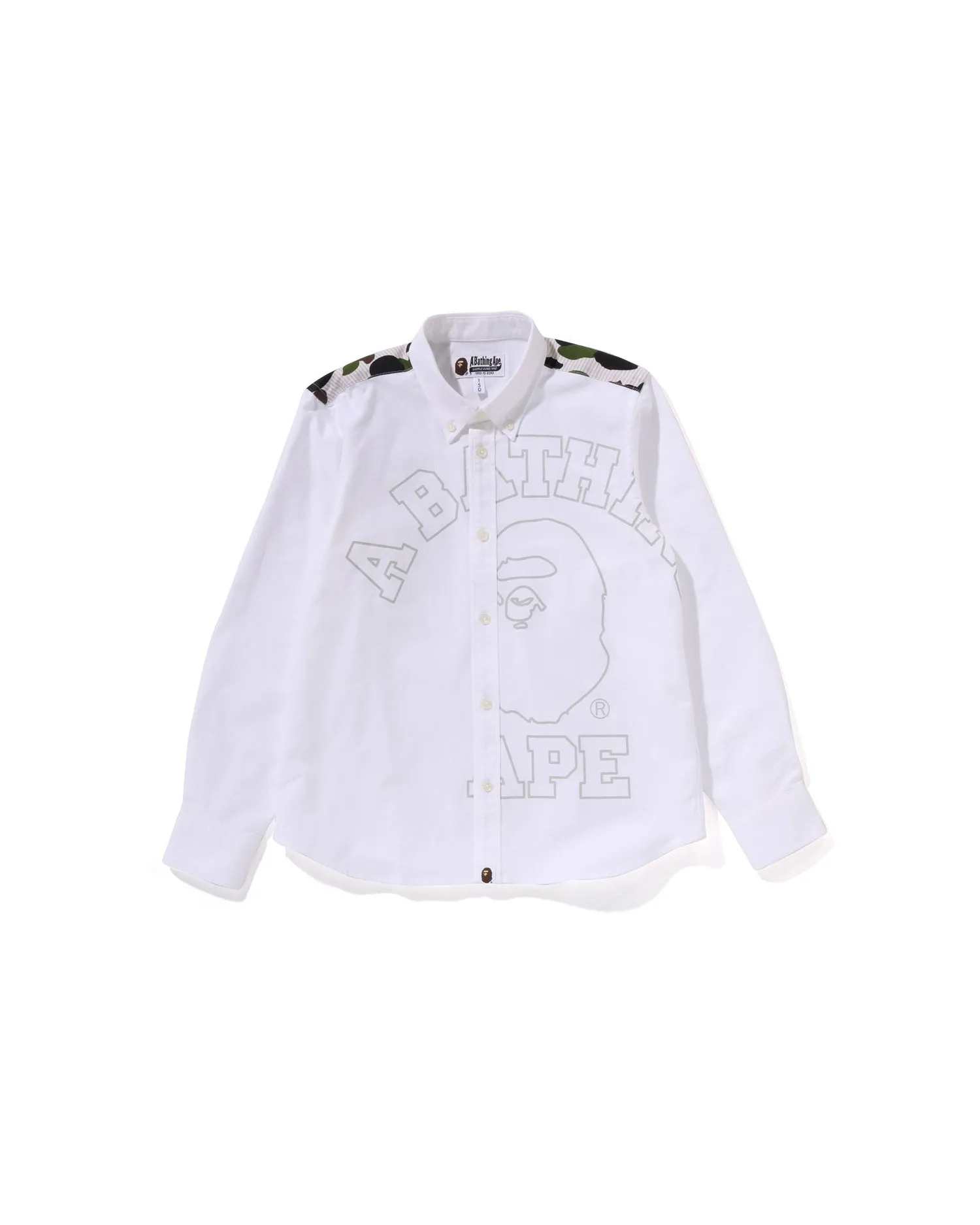 Kids 1st Camo Stripe Oxford Bd Shirt Jr