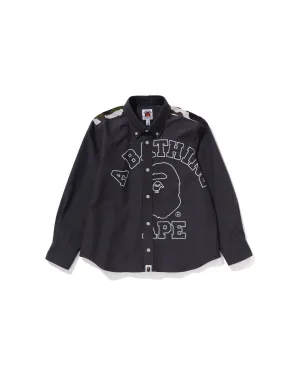 Kids 1st Camo Stripe Oxford Bd Shirt