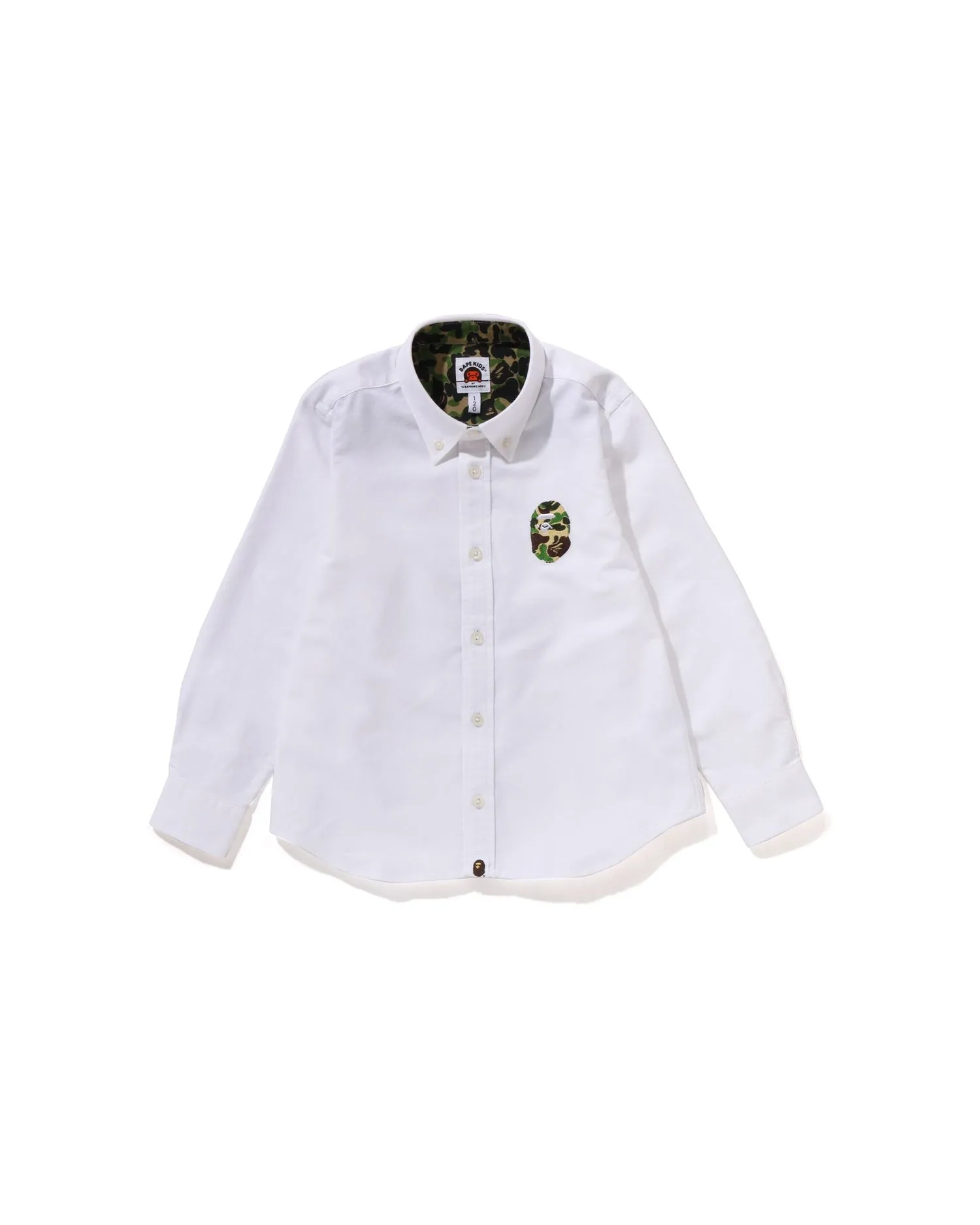 Kids Abc Camo Trimming Oxford Shirt
