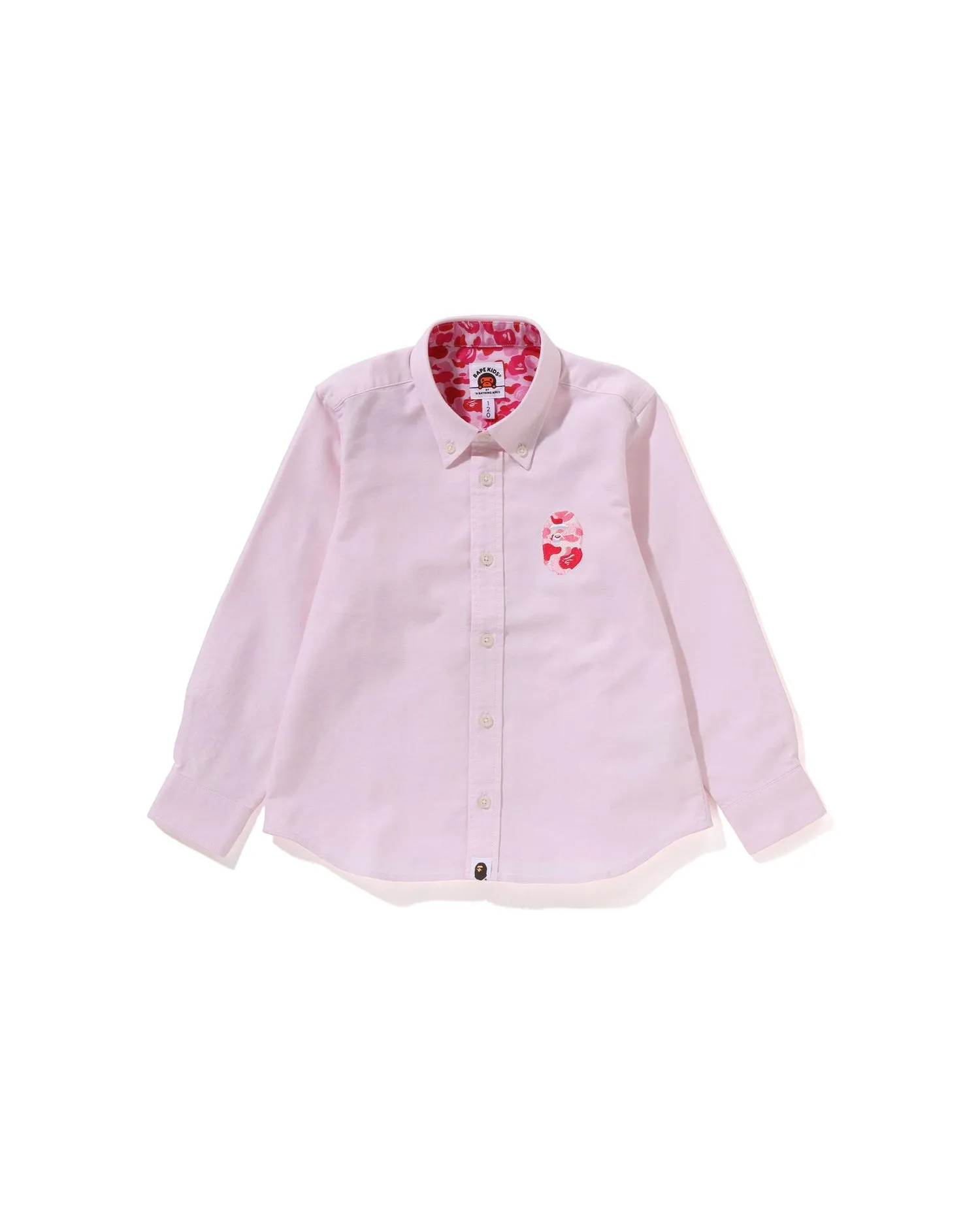 Kids Abc Camo Trimming Oxford Shirt