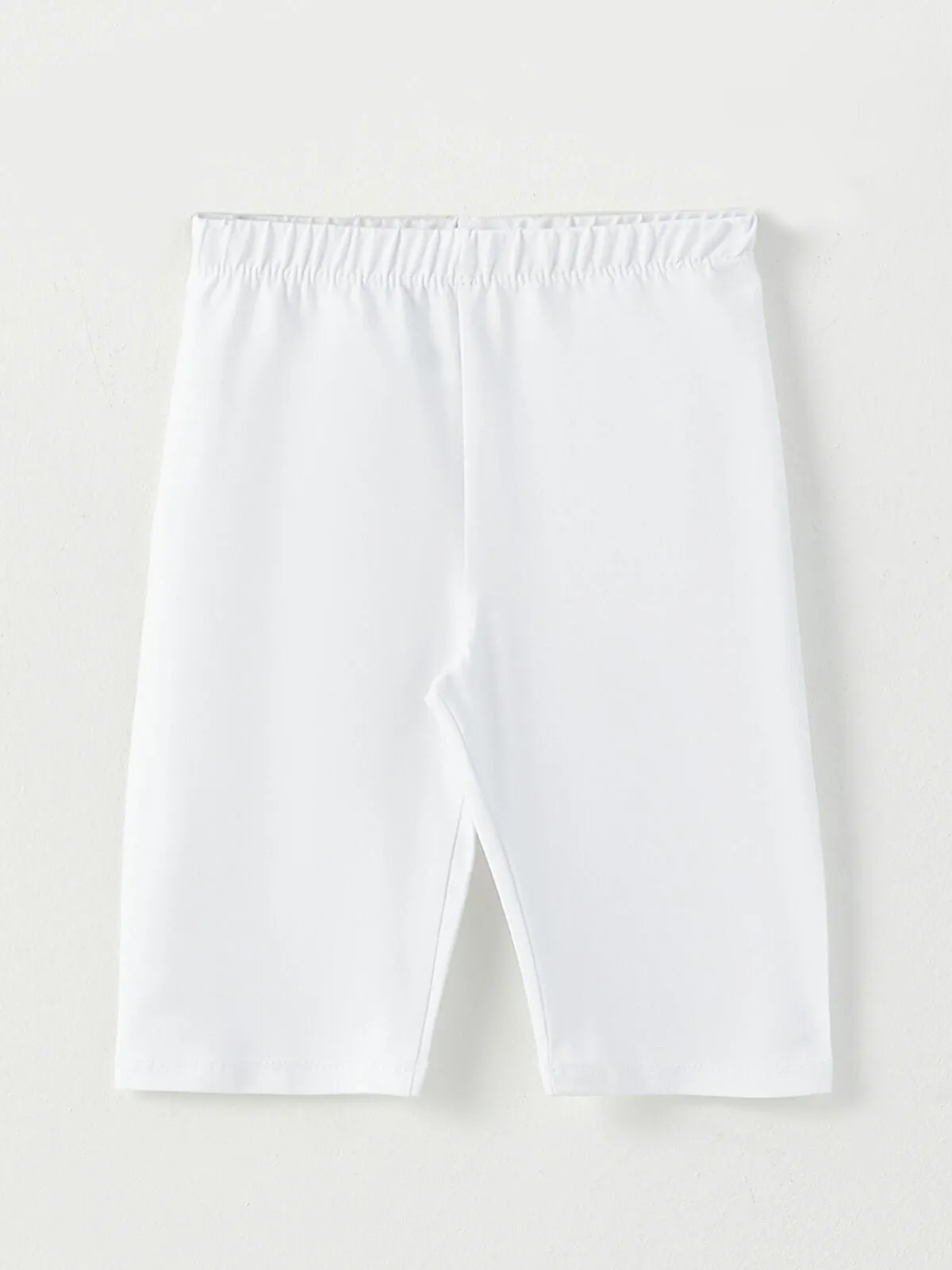Kids Elastic Waist Basic Girls' Short Tights
