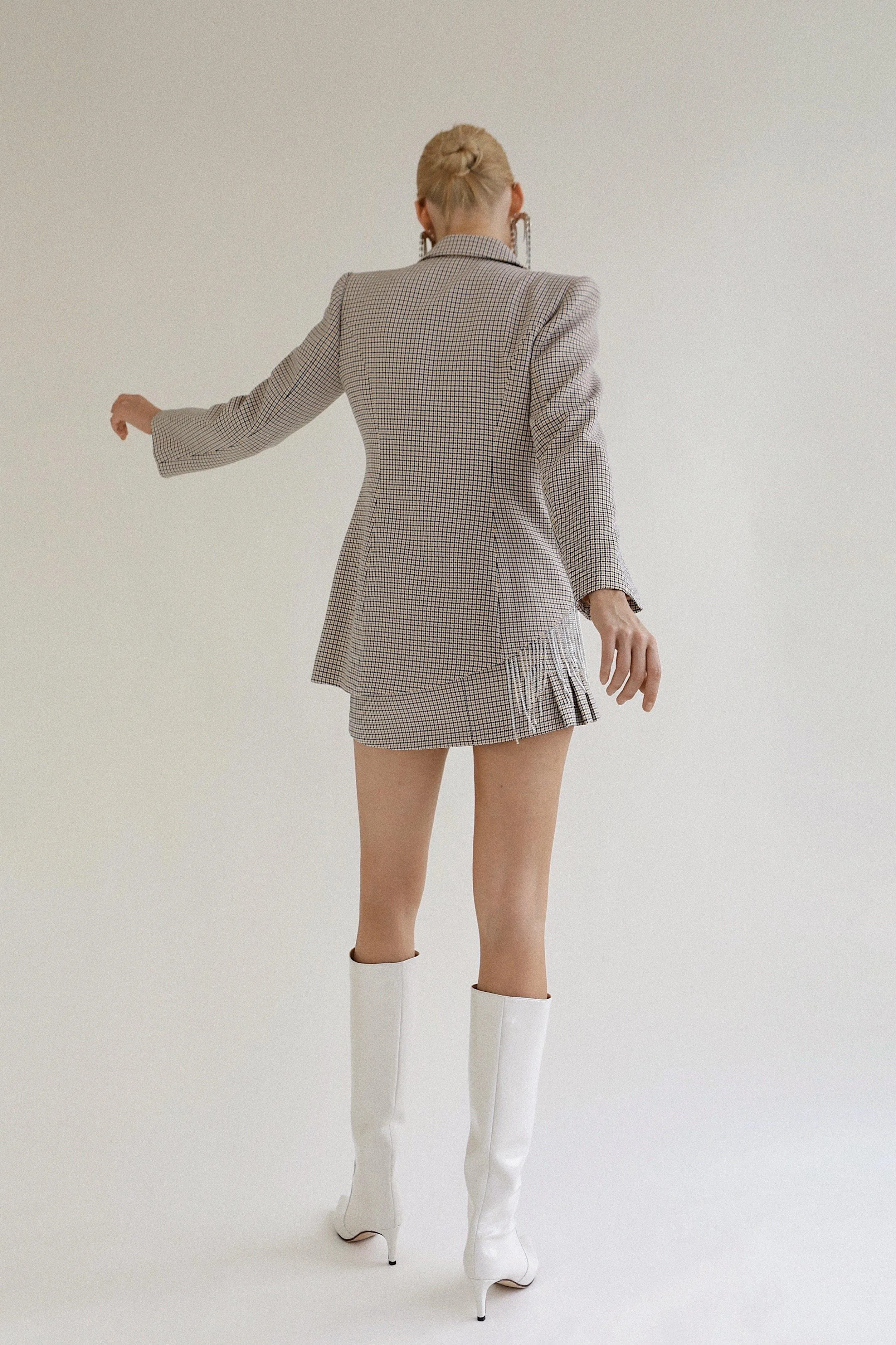 Kingsley Checked Blazer