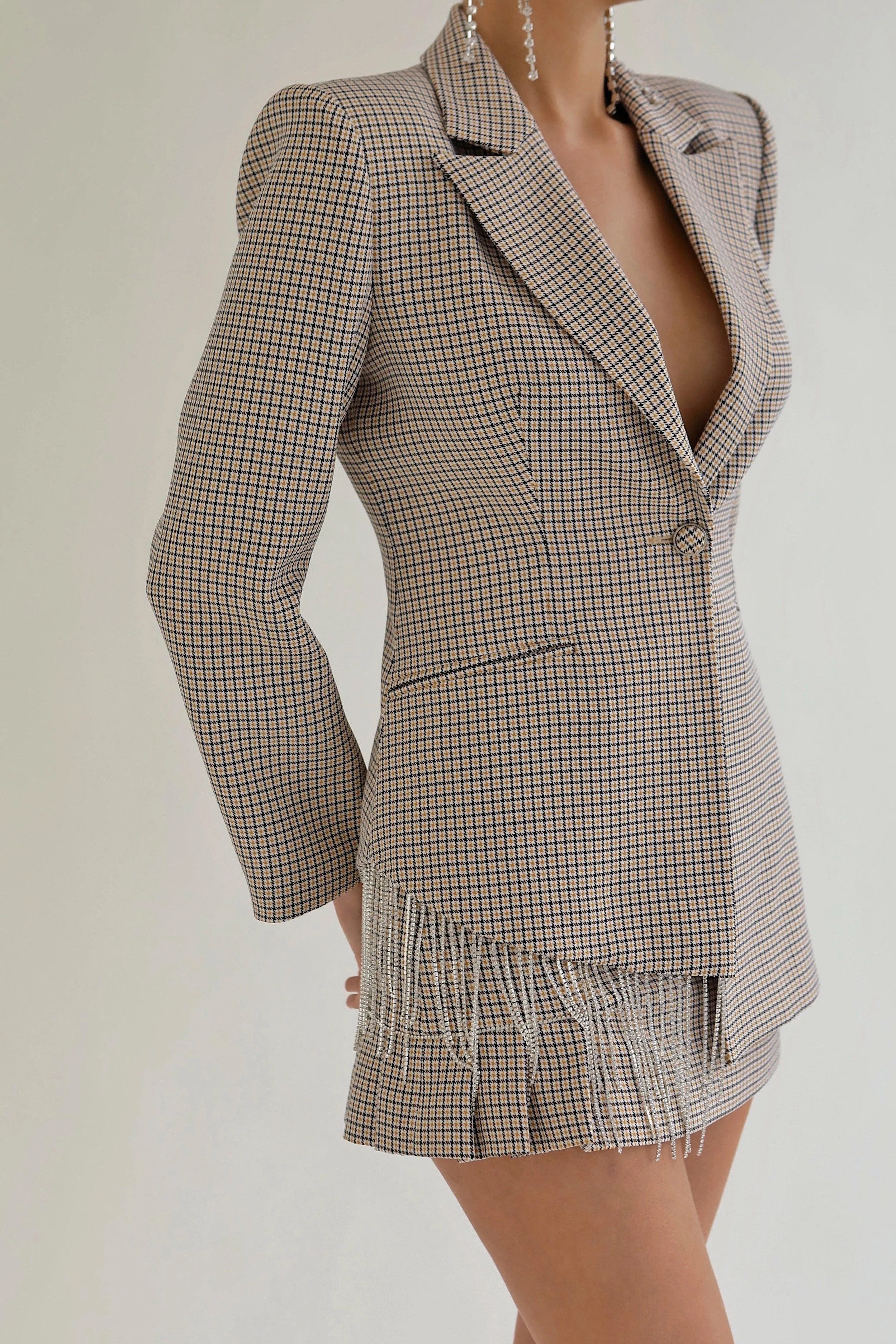 Kingsley Checked Blazer