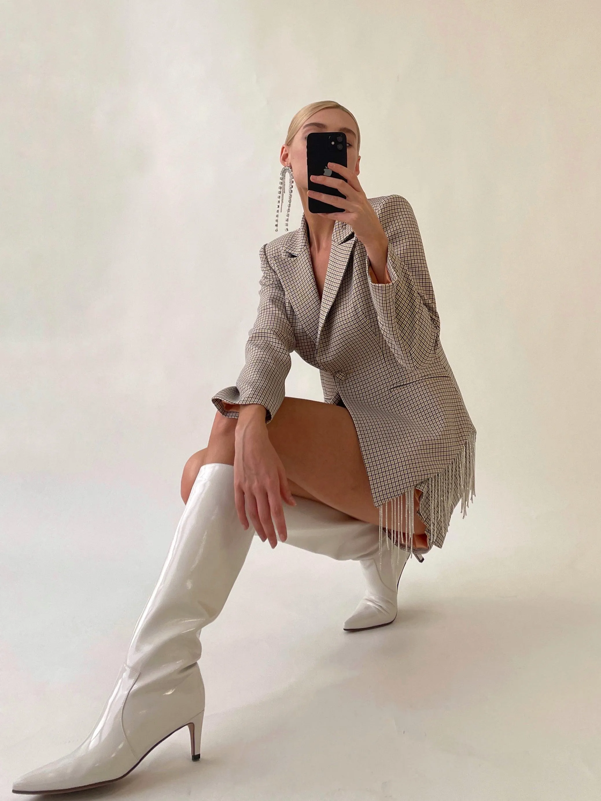 Kingsley Checked Blazer