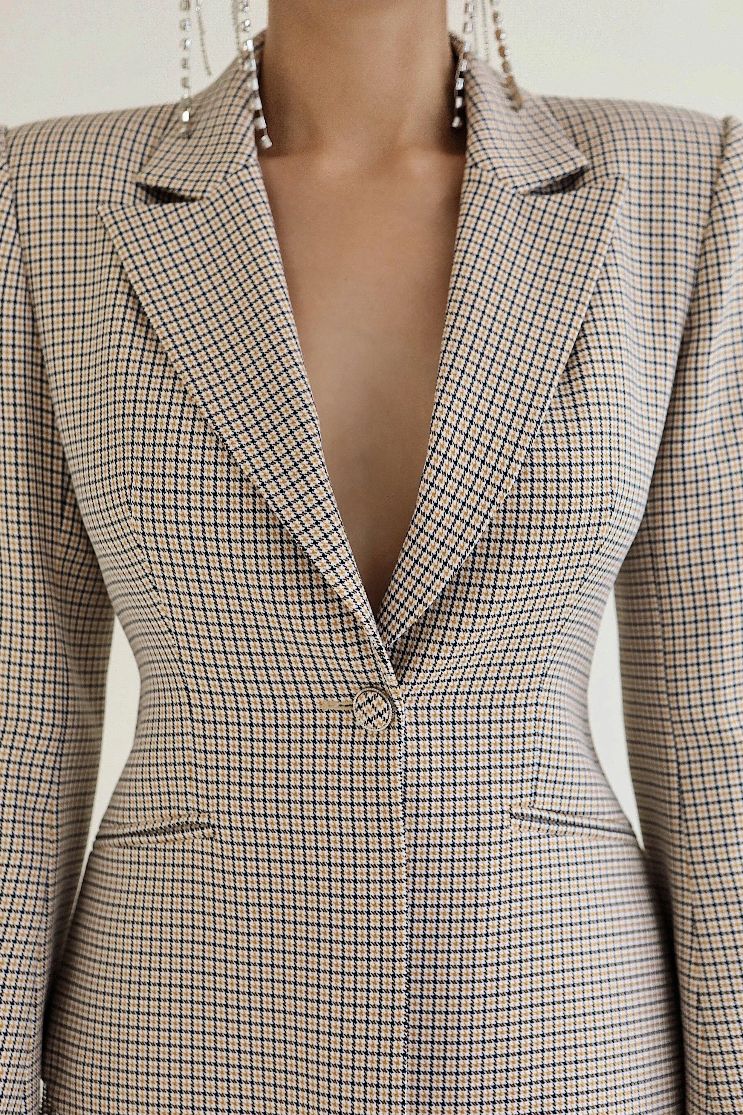 Kingsley Checked Blazer