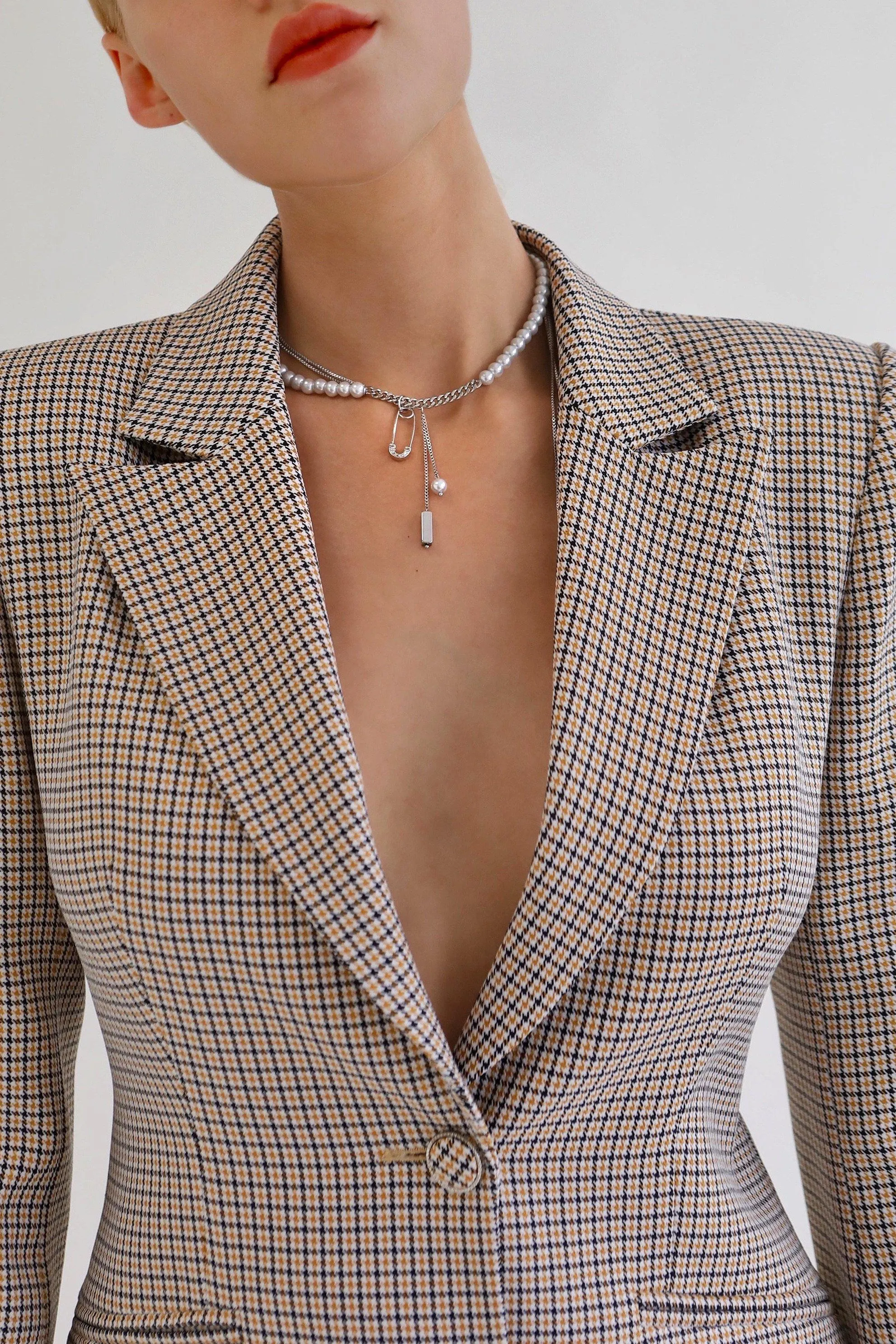 Kingsley Checked Blazer