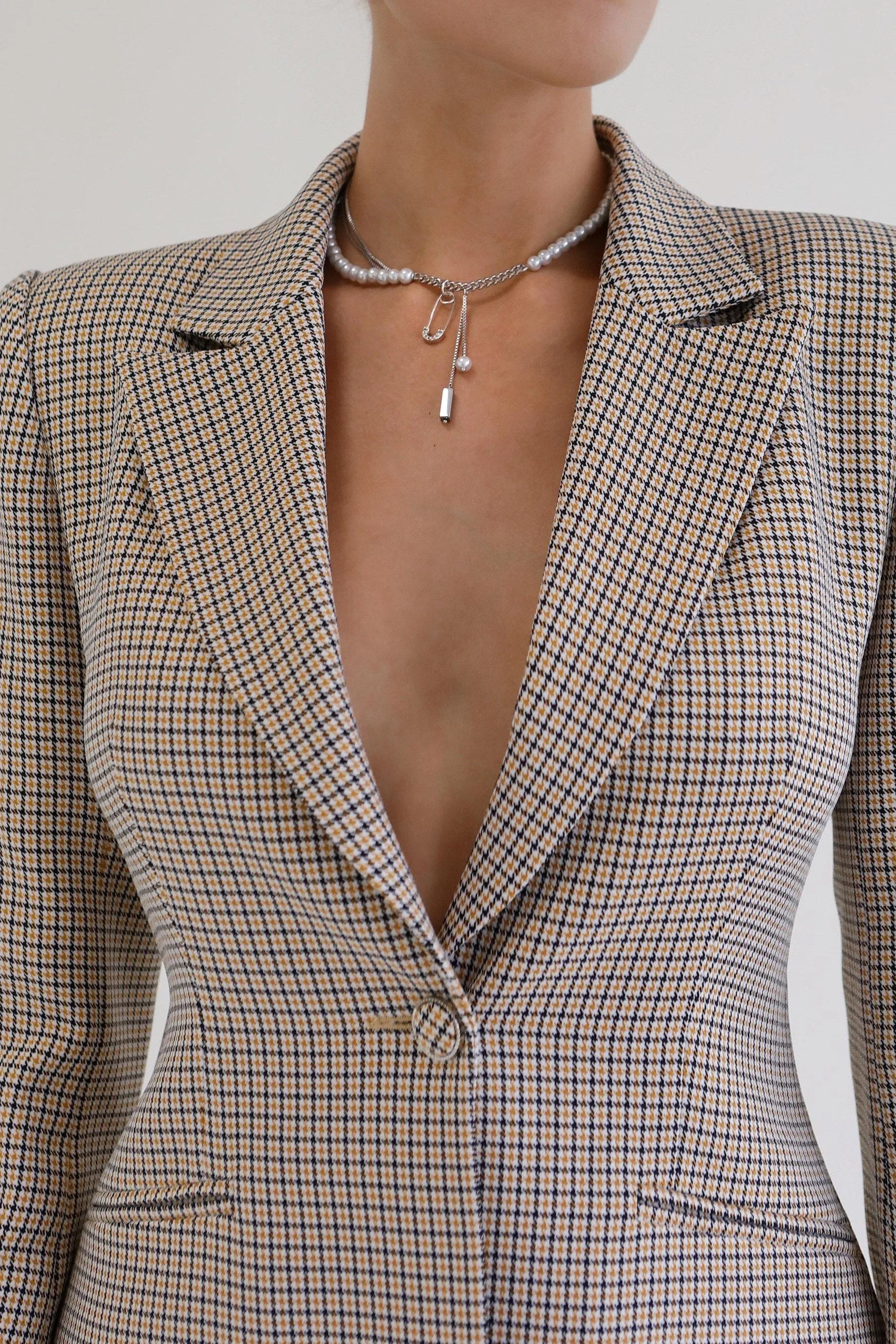 Kingsley Checked Blazer