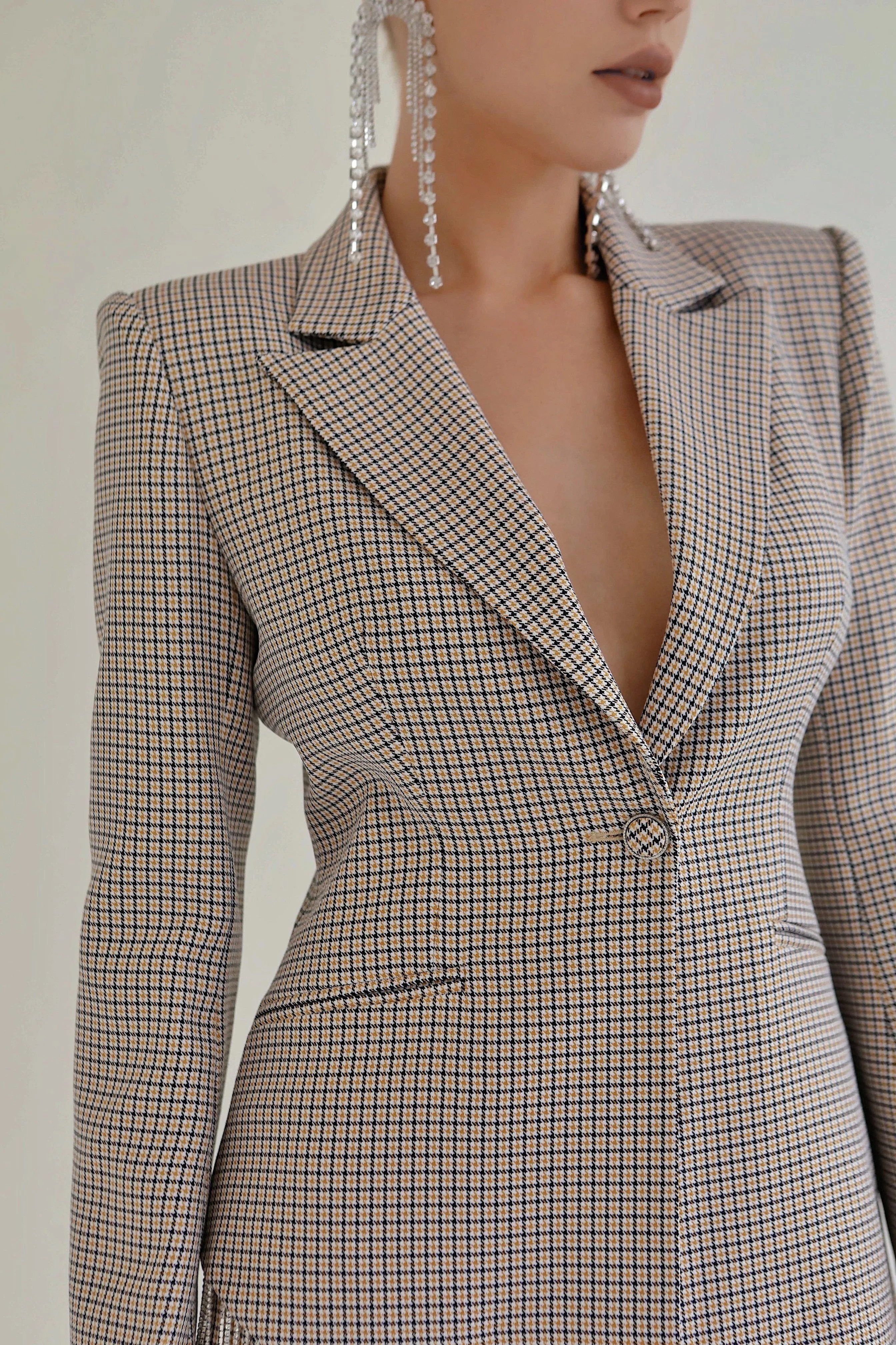 Kingsley Checked Blazer