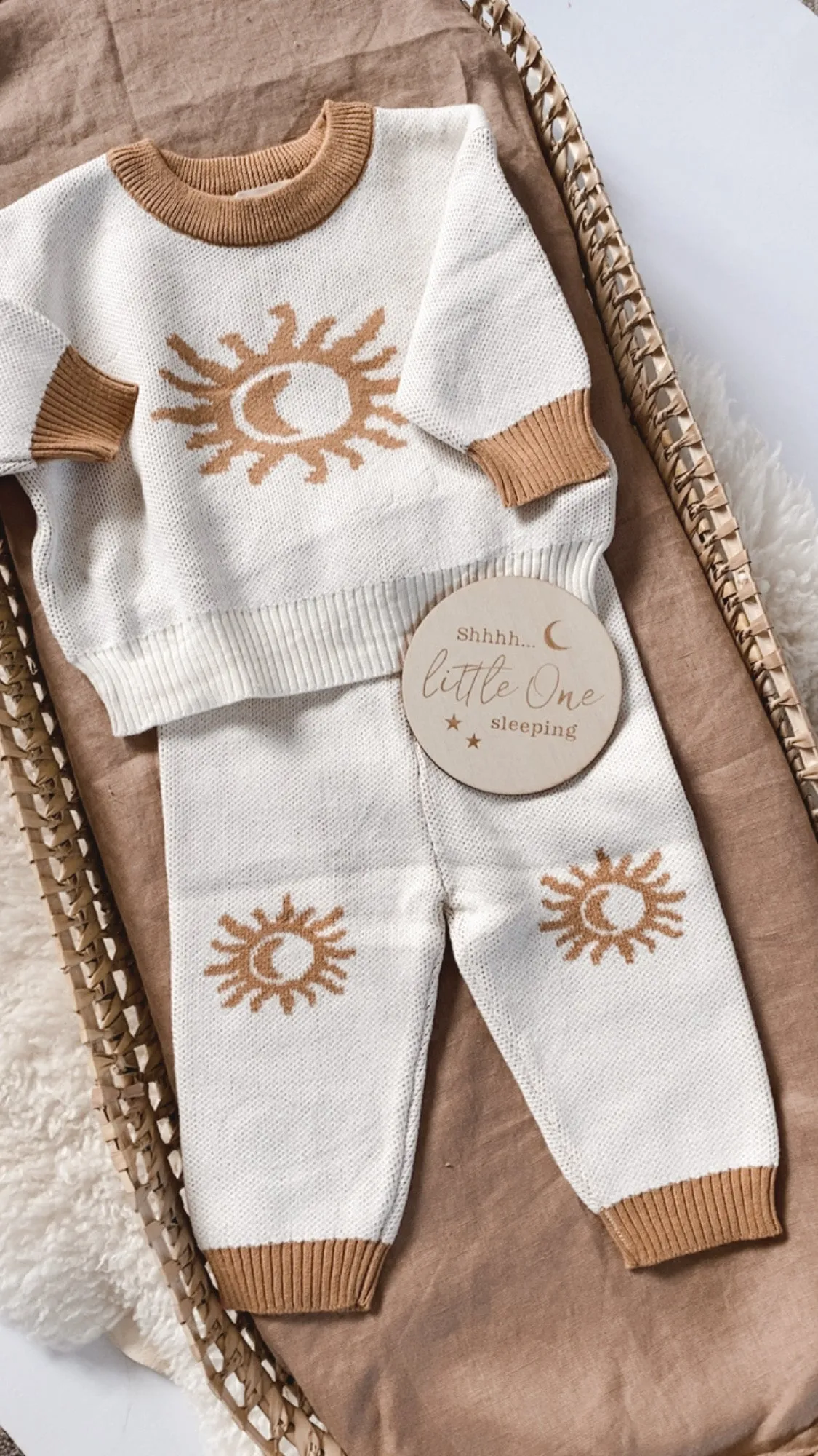 Knitted Set | Golden Glow
