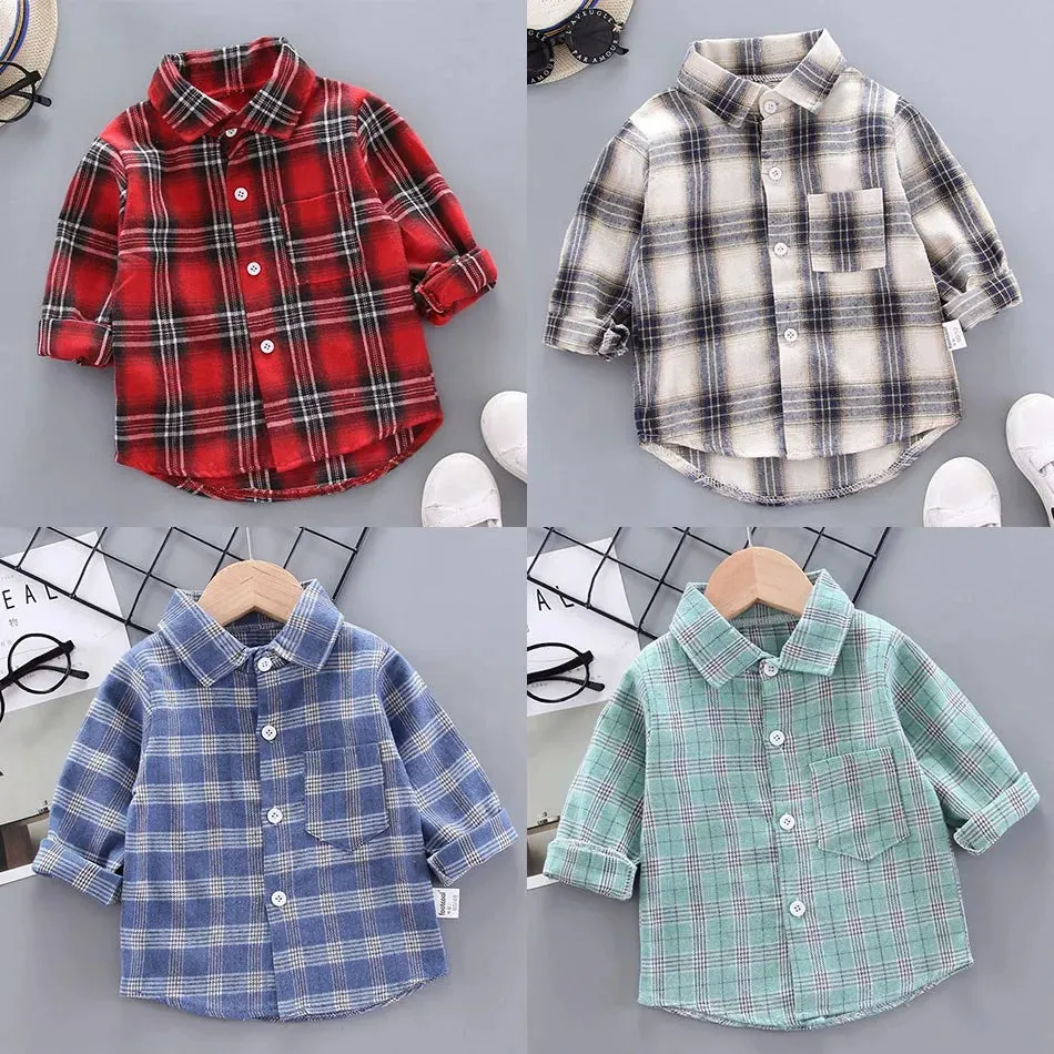 Korean Fashion Children Tops Boys