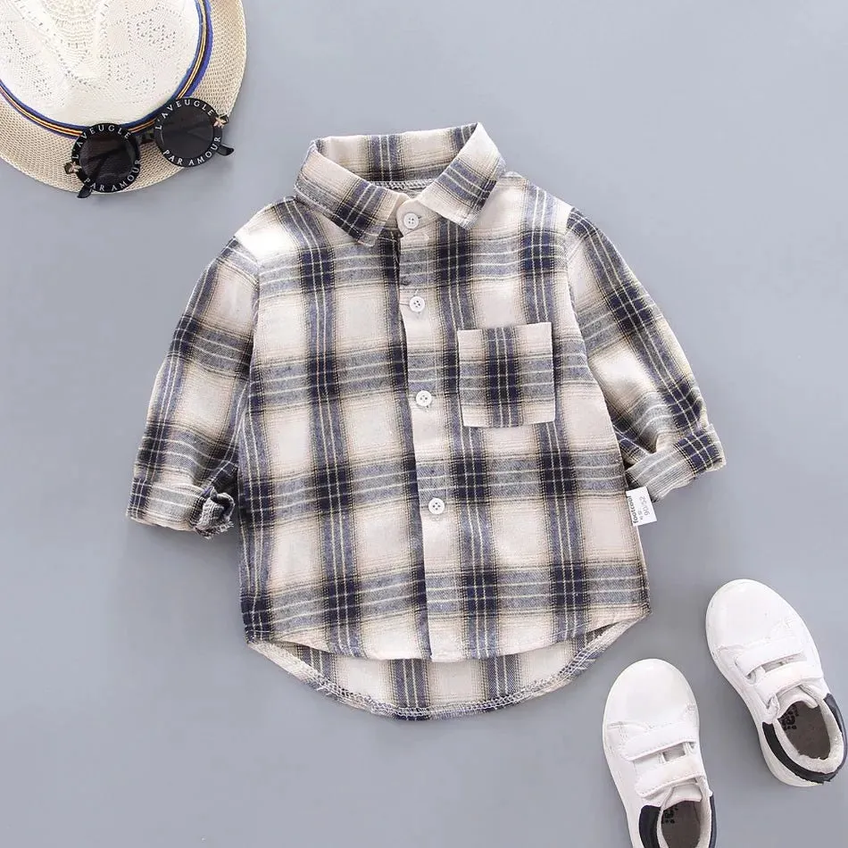 Korean Fashion Children Tops Boys