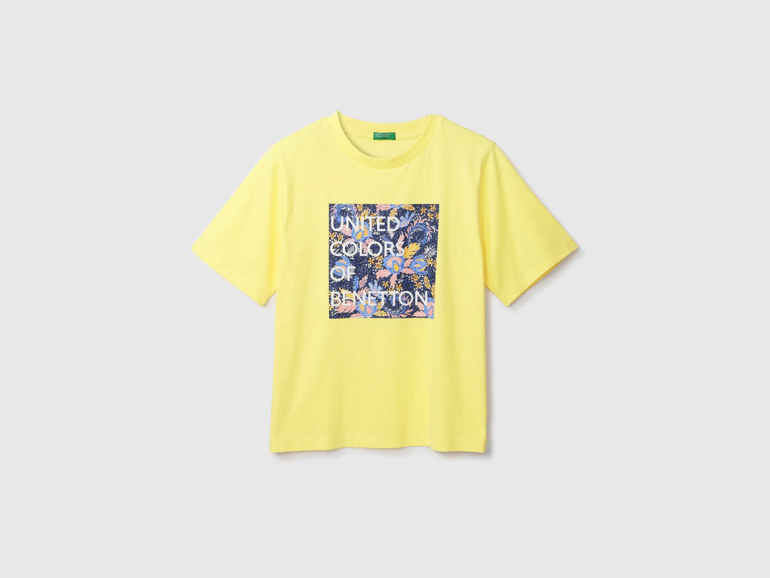 Ladies Round Neck Printed T-Shirt