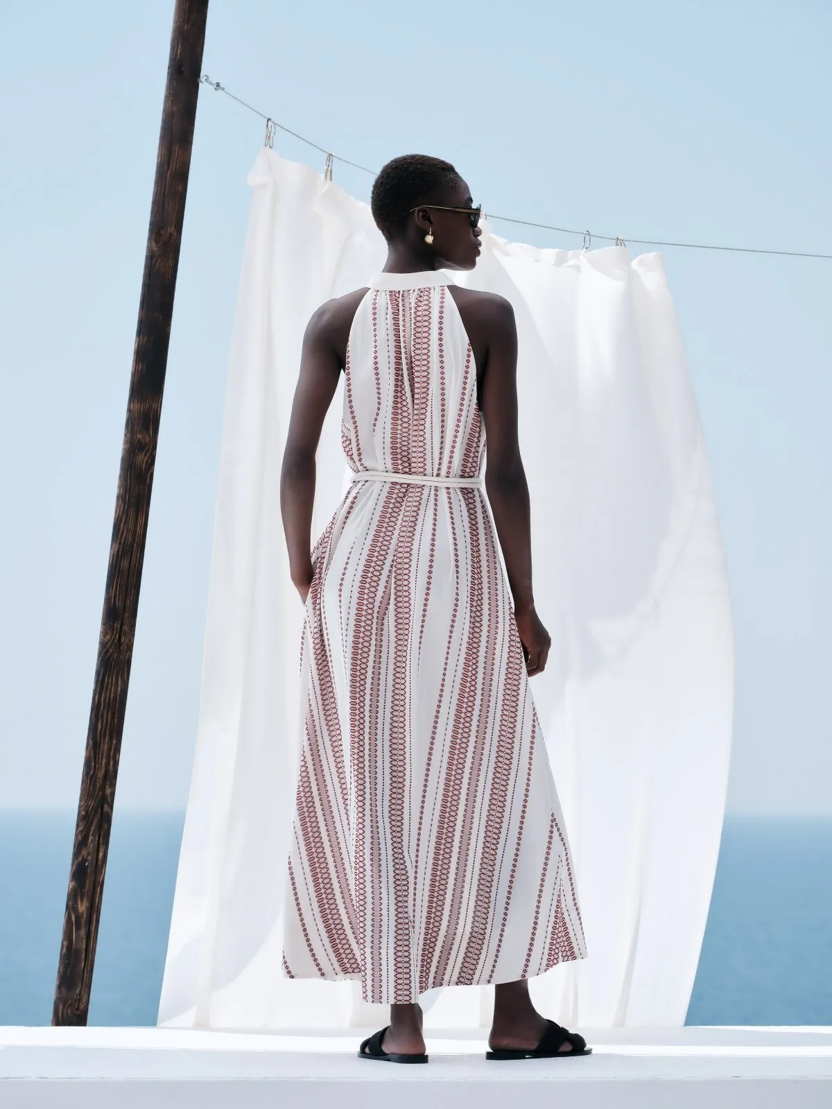 Lais Midi Sleeveless Dress
