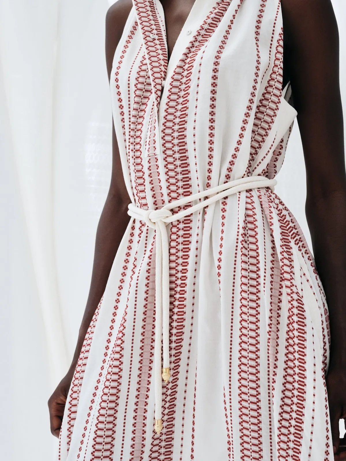 Lais Midi Sleeveless Dress