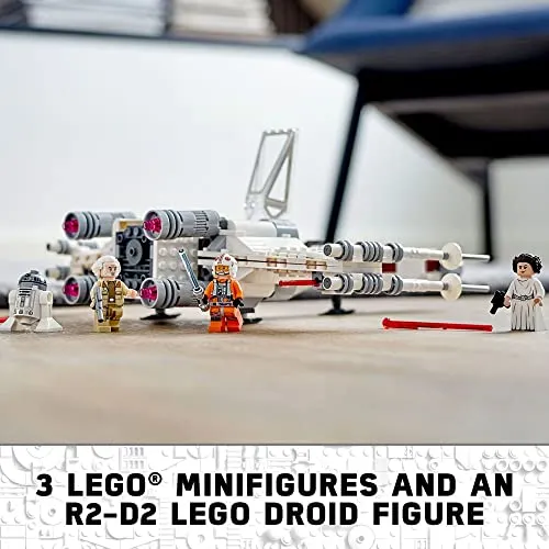 LEGO Star Wars Luke Skywalker's X-Wing Fighter 75301 Building Toy Set for Kids, Boys, and Girls Ages 9  (474 Pieces)