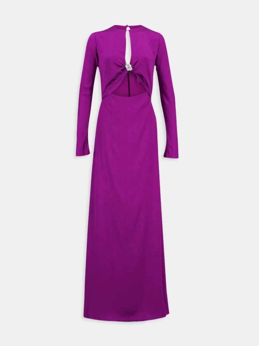 Leona Valiente Silk Maxi Dress