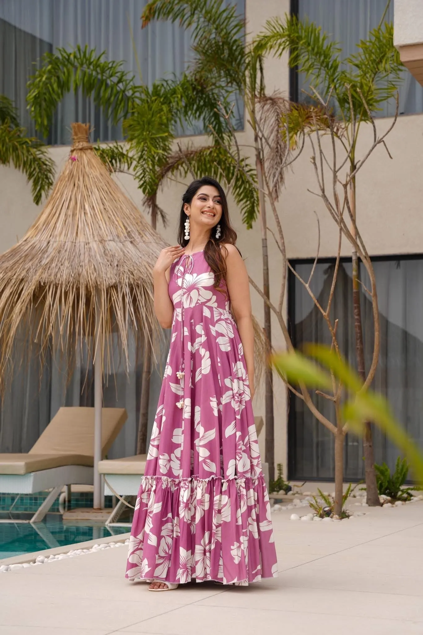 Lilac Breeze Maxi Dress