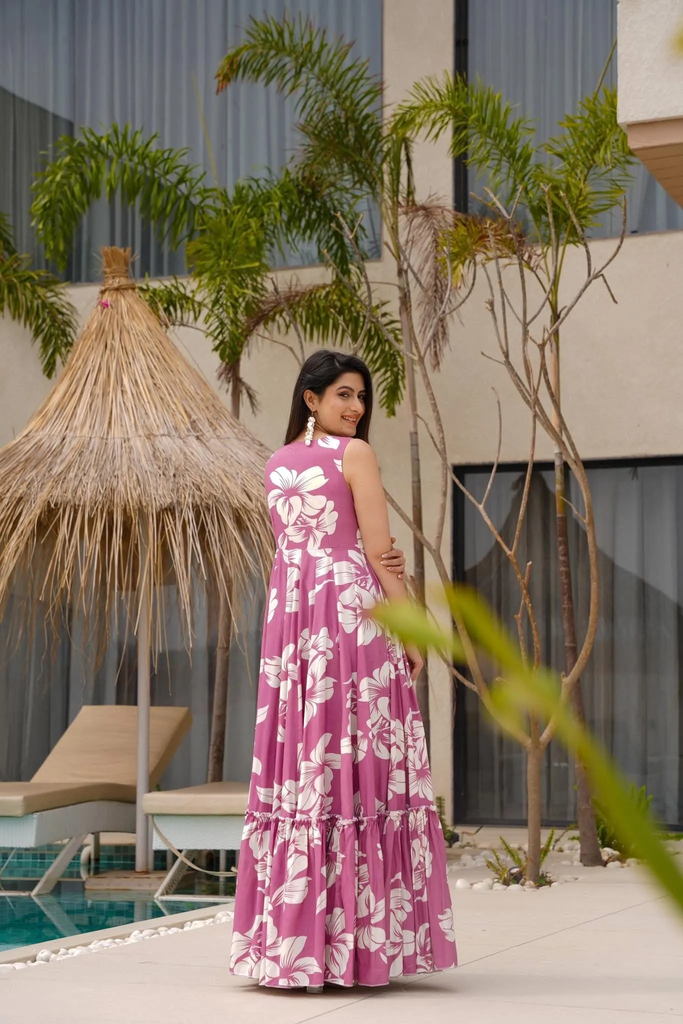 Lilac Breeze Maxi Dress
