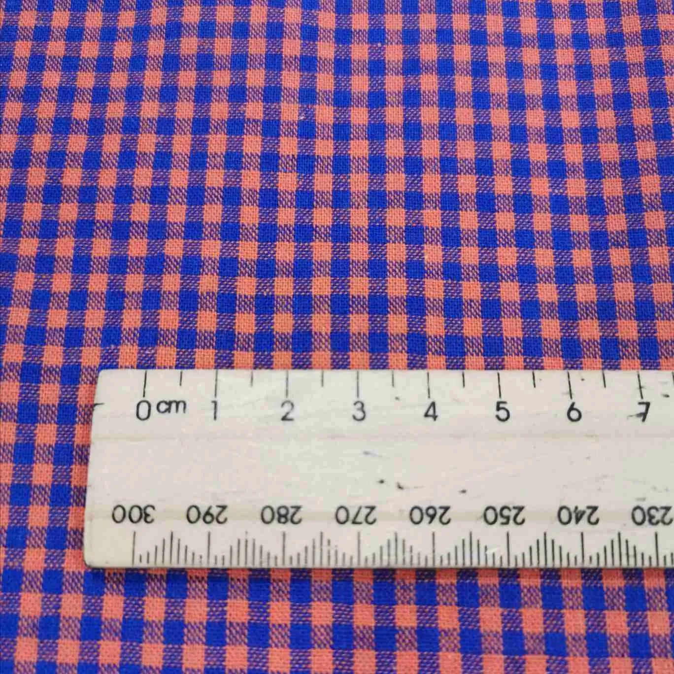 Linen Cotton Blend, Currarong Check
