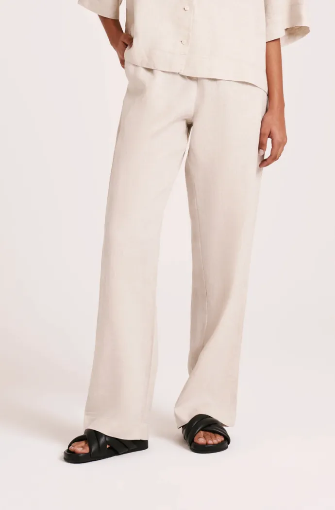 Linen Lounge Pant Natural
