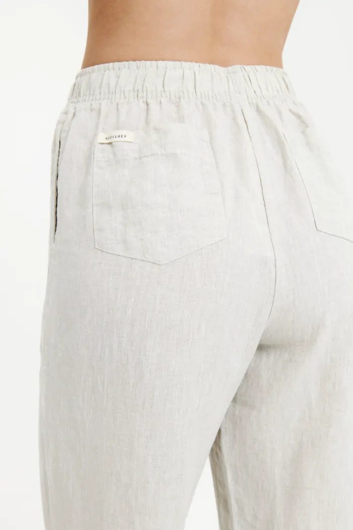 Linen Lounge Pant Natural