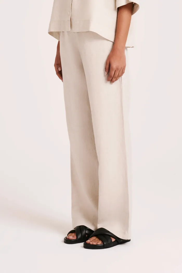 Linen Lounge Pant Natural