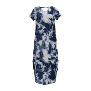Macy - Navy White Wash