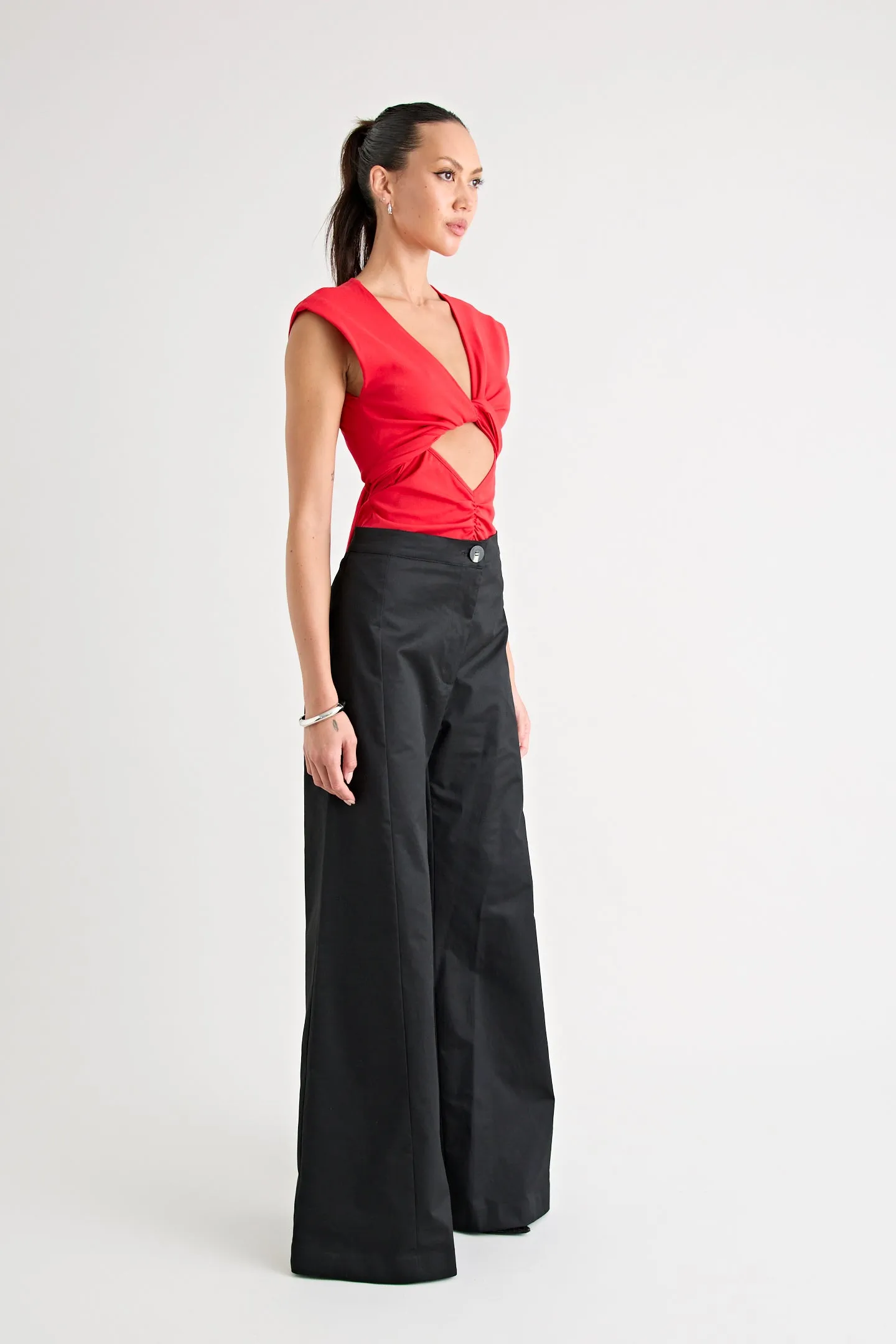 MARLIN HIGH WAIST PANT | BLACK