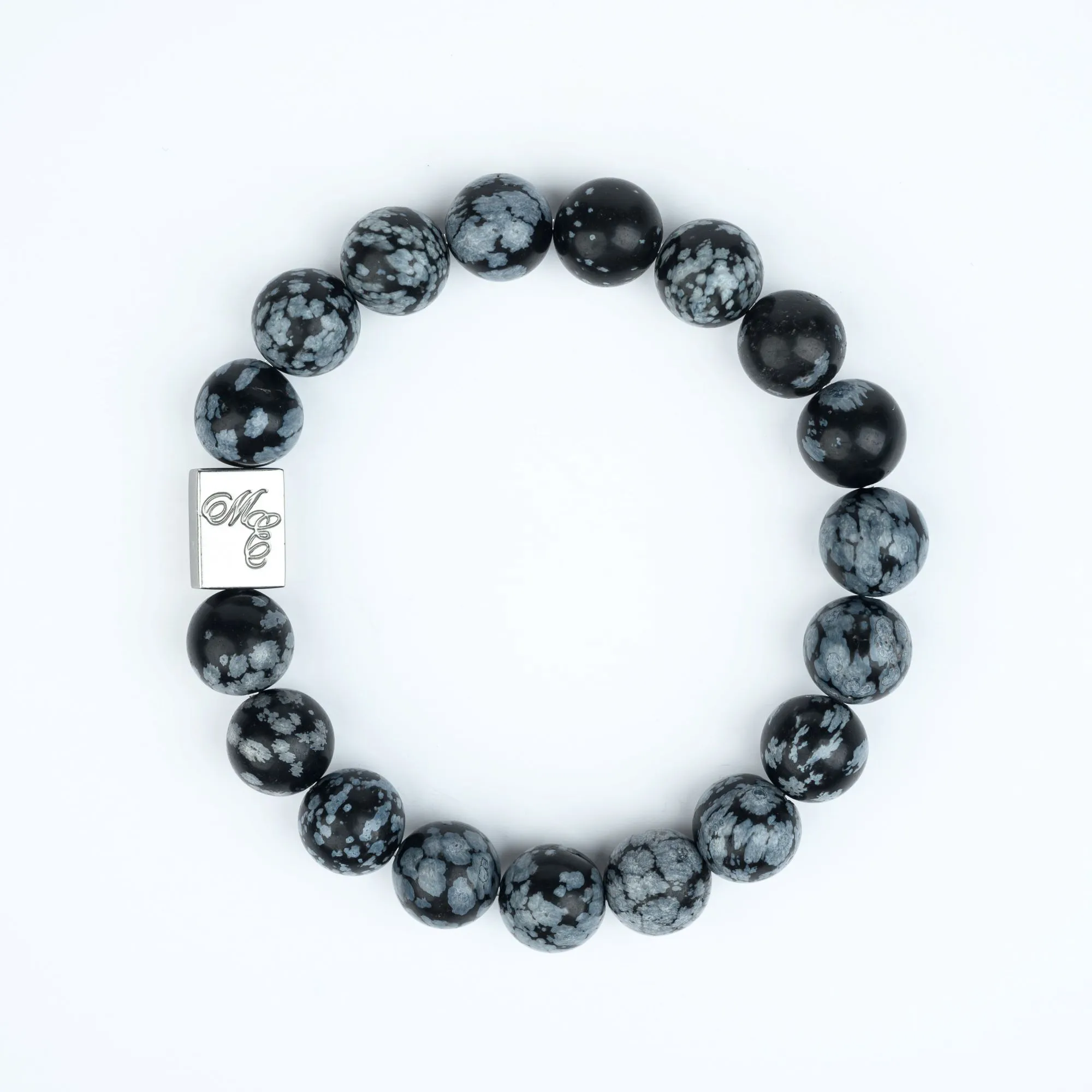 ME™ Basics His & Hers Snowflake Jasper 2-pc Bracelet Set