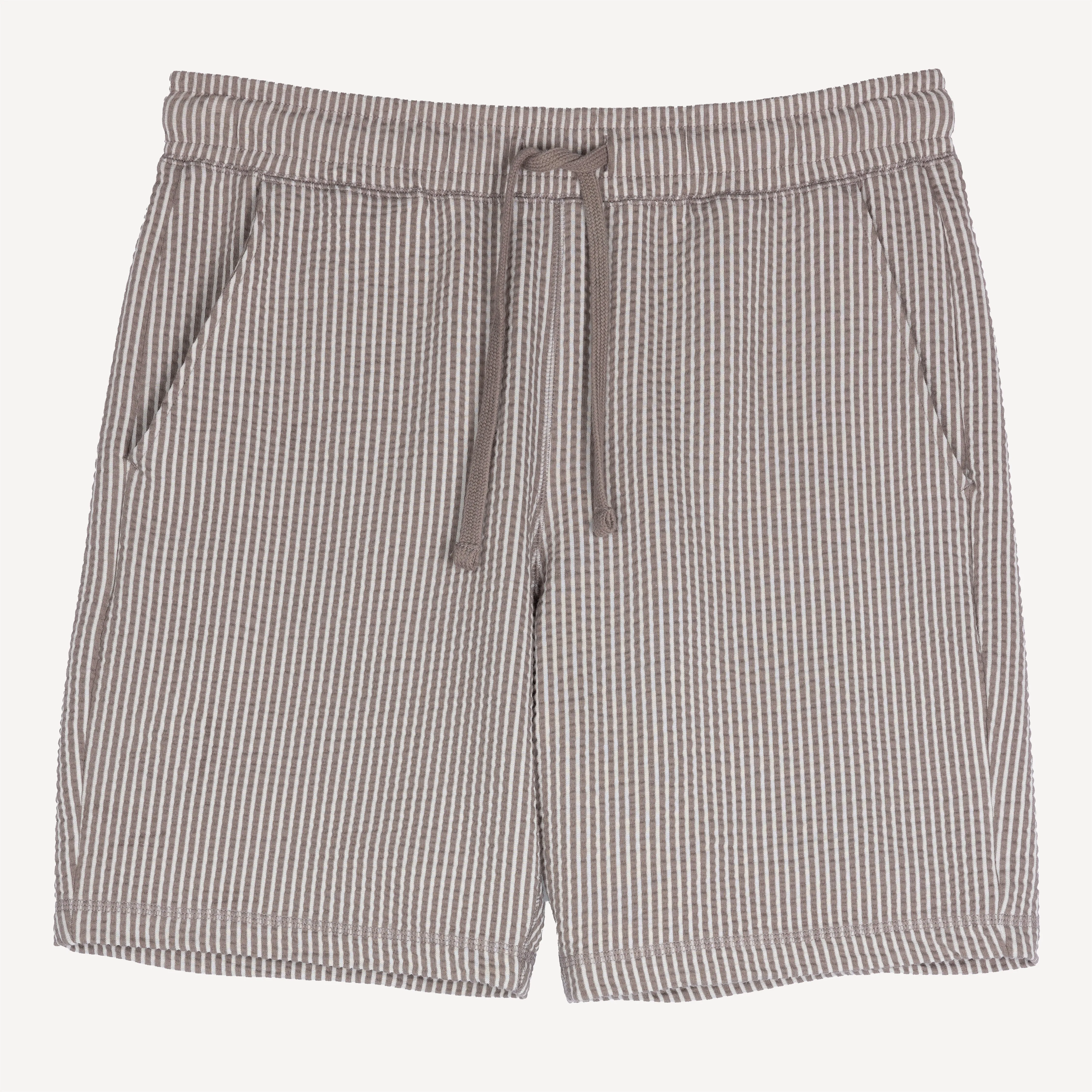 Mens Cool Knit Seersucker Shorts - Wet Weather