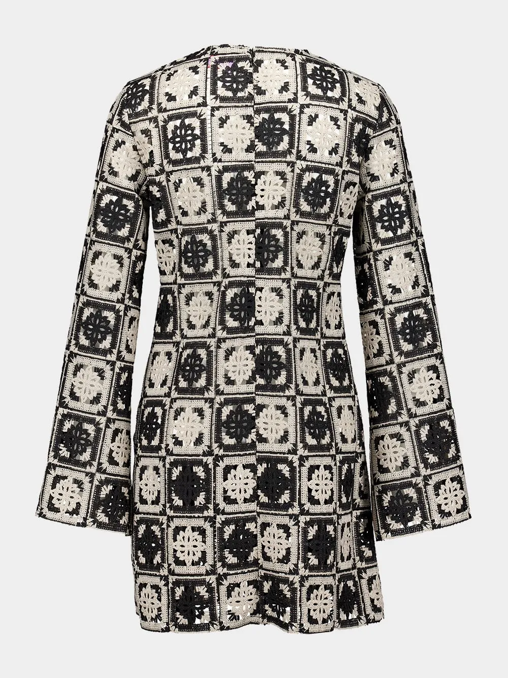 Mini Supreme Swing Jacquard Dress