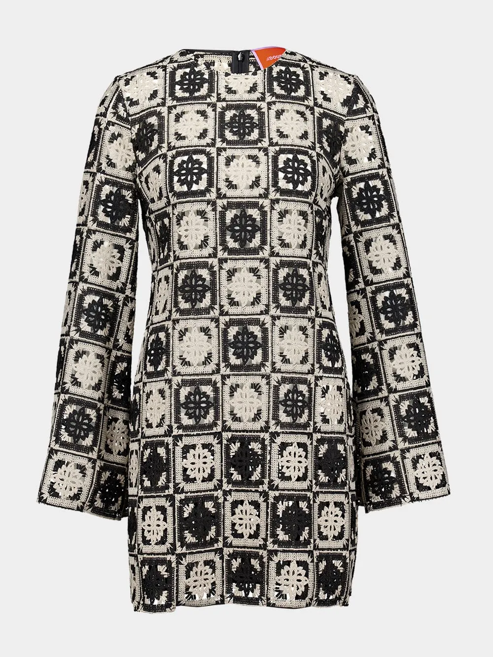 Mini Supreme Swing Jacquard Dress