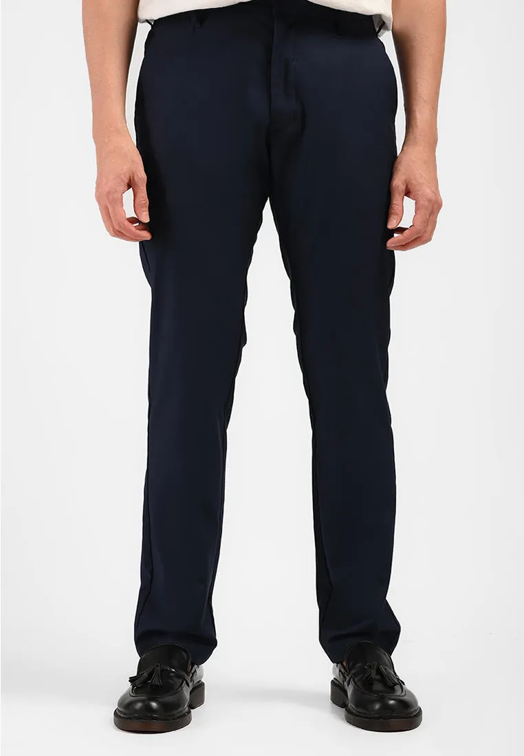 MOC Celana Panjang Formal Pria DRACO-DARK NAVY