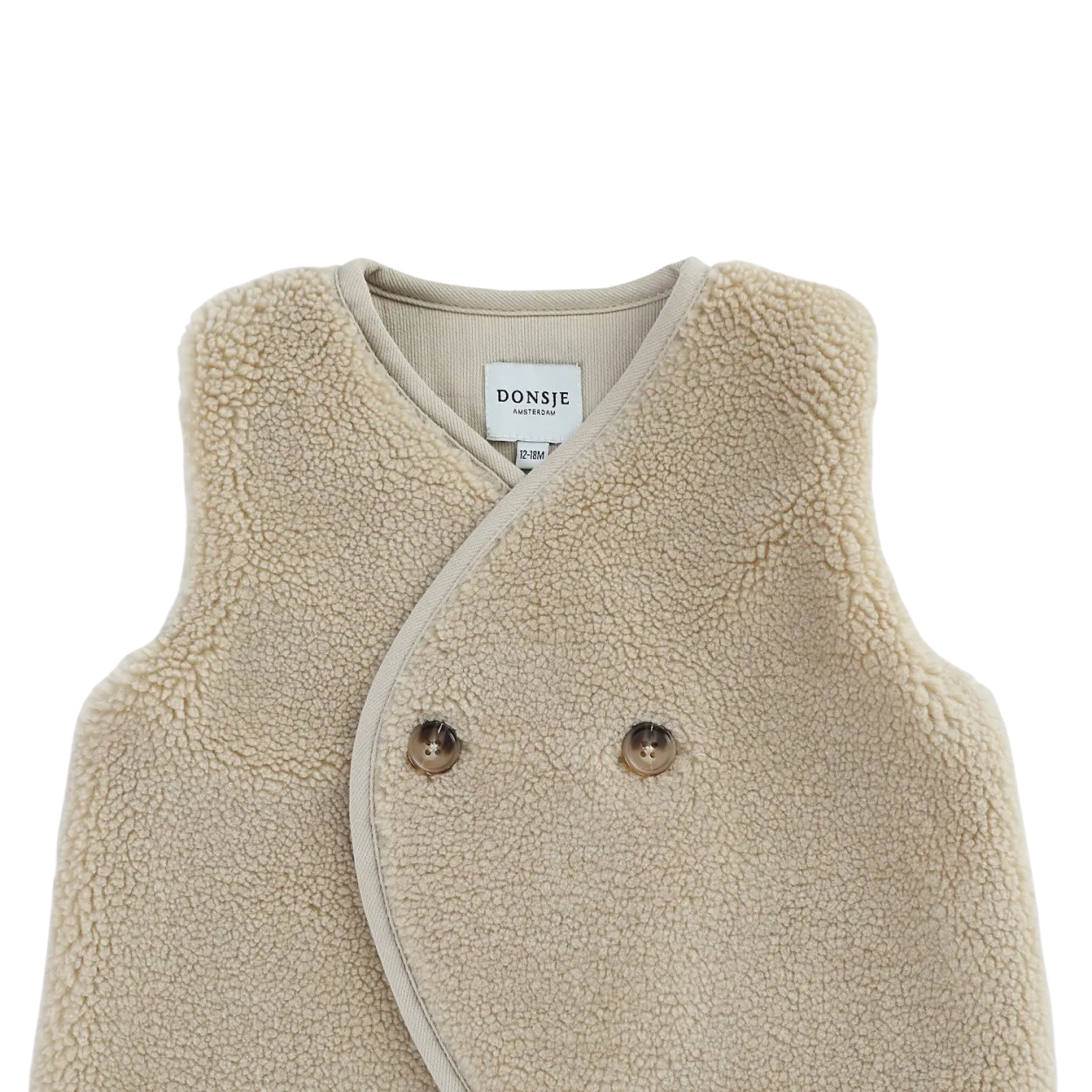 Monty Gilet | Beige